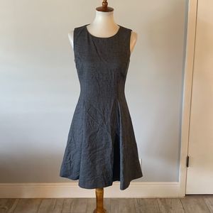 [Theory] Gray/Black Wool Knit Dress - Size 6